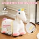 thumbnail image 3 of Caballito Eléctrico Qaba 6V Unicornio Blanco para Niños de 18 a 36 Meses, 3 of 9