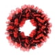 thumbnail image 1 of Corona De Calavera Para Puerta Delantera, Colgante De Halloween Para Decoración De Cóctel, Color Rojo, 1 of 5