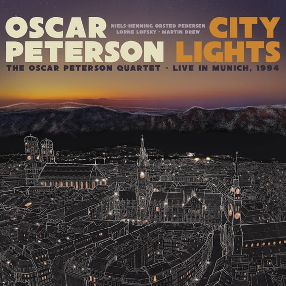 DVD City Lights El cuarteto de Oscar Peterson en vivo en Múnich 1994