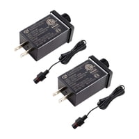 Ioensy - 2 Adaptadores Inflables De Repuesto Para Patio, Impermeables, Para Luces Led Y Sopladores De Aire.