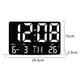 thumbnail image 2 of Reloj enchufable de lujo ligero, pantalla grande, silencioso, sala de estar simple, atenuación, control remoto, textiles para el hogar, decoración del hogar, reloj de escritorio, despertador, 2 of 6
