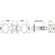 thumbnail image 2 of Pomo para puerta Design House 750570, bronce aceitado, ovalado, 2 of 8