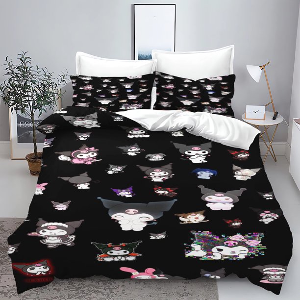 Duvet Children Cute Printed Cartoon Quilt Luxury 100% Polyester 3-Piece Set 1 Cover Bedding 3D Children's Bedd