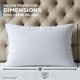 thumbnail image 2 of Protector de almohada Utopia Bedding, tamaño king, impermeable, con cierre, 2 of 8