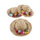 thumbnail image 5 of 3pieces 1 4 Accesorios De Cabeza De Sombrero De Paja Para 43 Cm Bjd Dollfie Dod Msd, 5 of 5