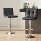 thumbnail image 1 of Juego de 2 Taburetes de Bar Sweetcrispy Ajustables Giratorios Sin Brazos, 1 of 3