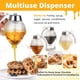 thumbnail image 4 of Dispensador de miel ANABIUP de 8 oz sin goteo con vaso y soporte, 4 of 7