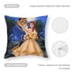 thumbnail image 5 of Bella de La Bella y la Bestia Fundas de almohada de terciopelo con tema, regalos de funda de almohada, decoración para el hogar, cojín de lanzar, regalo de cumpleaños para fans y parejas.66*66cm., 5 of 6
