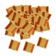 thumbnail image 2 of 50Pcs Marcador De Pavimento De Carretera Reflectante Calzada Reflector Marcador De Carretera Amarillo, 2 of 5
