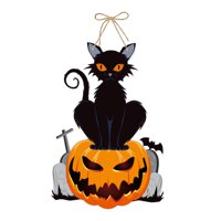 Bothyi - Letrero Para Puerta De Halloween, Accesorios Para Colgar En El Patio, Estilo De Hogar Al Aire Libre E
