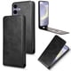 thumbnail image 1 of Funda tipo folio para Samsung Galaxy S25 con soporte magnético y protección para la cámara Negro, 1 of 6