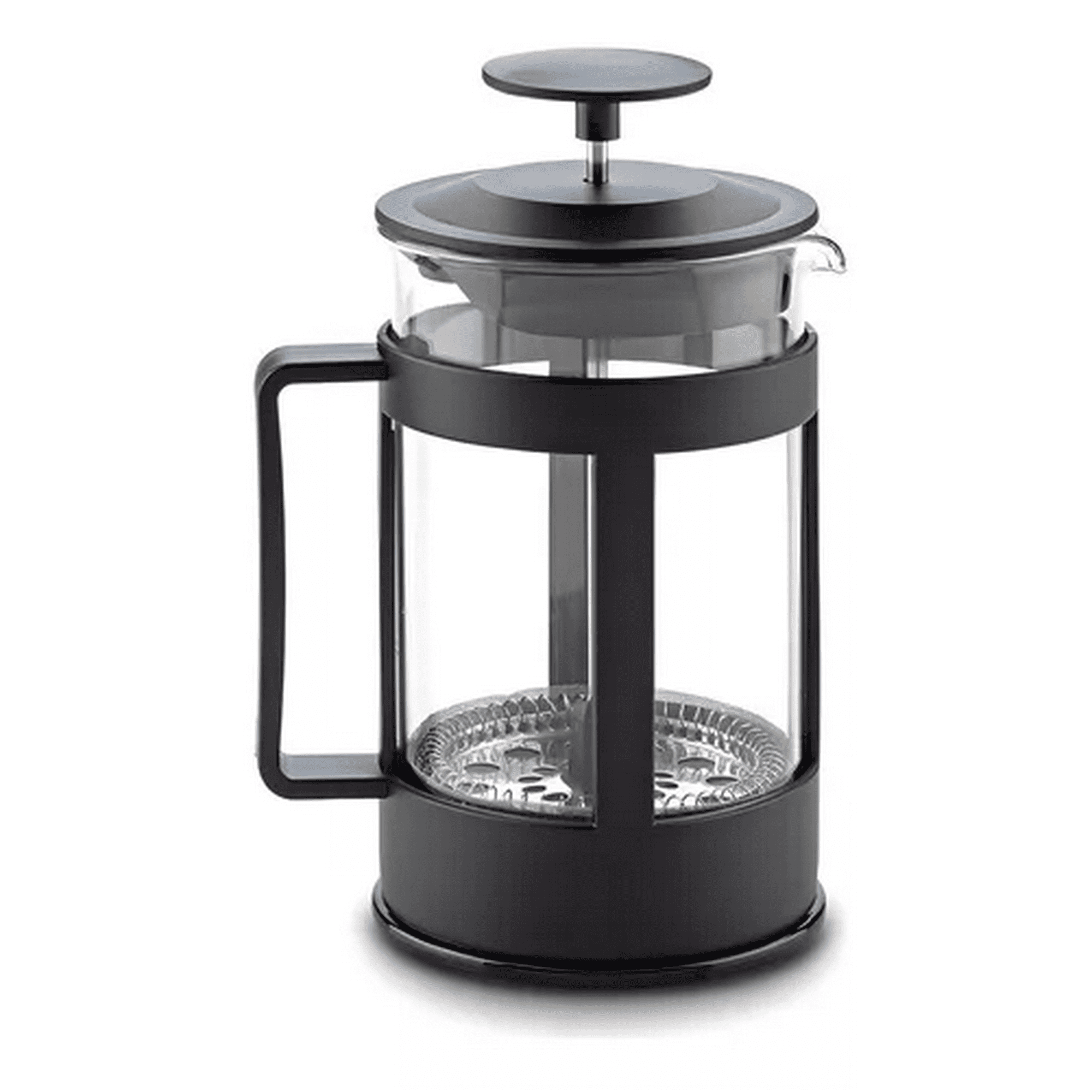 Genérico - Cafetera Prensa Francesa Manual De Café, 600 Ml, Color Negro