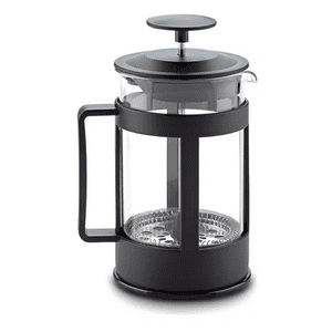 Genérico - Cafetera Prensa Francesa Manual De Café, 600 Ml, Color Negro