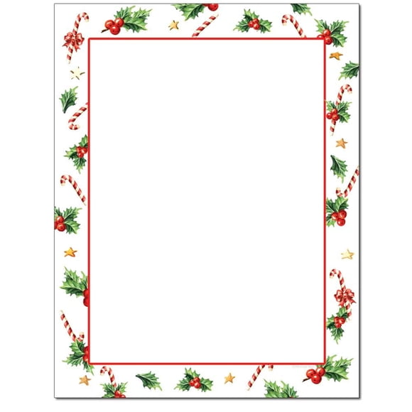 Papel con membrete The Image Shop 28 lb 25 hojas Acebo
