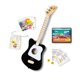thumbnail image 1 of Guitarra acústica Loog Mini para niños principiantes de 3 cuerdas negra, 1 of 8