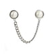 thumbnail image 1 of Preciosas Perlas De Imitación De La Perla De La Cadena Borla Punta Mujeres \ 's Broche Alfiler, 1 of 3