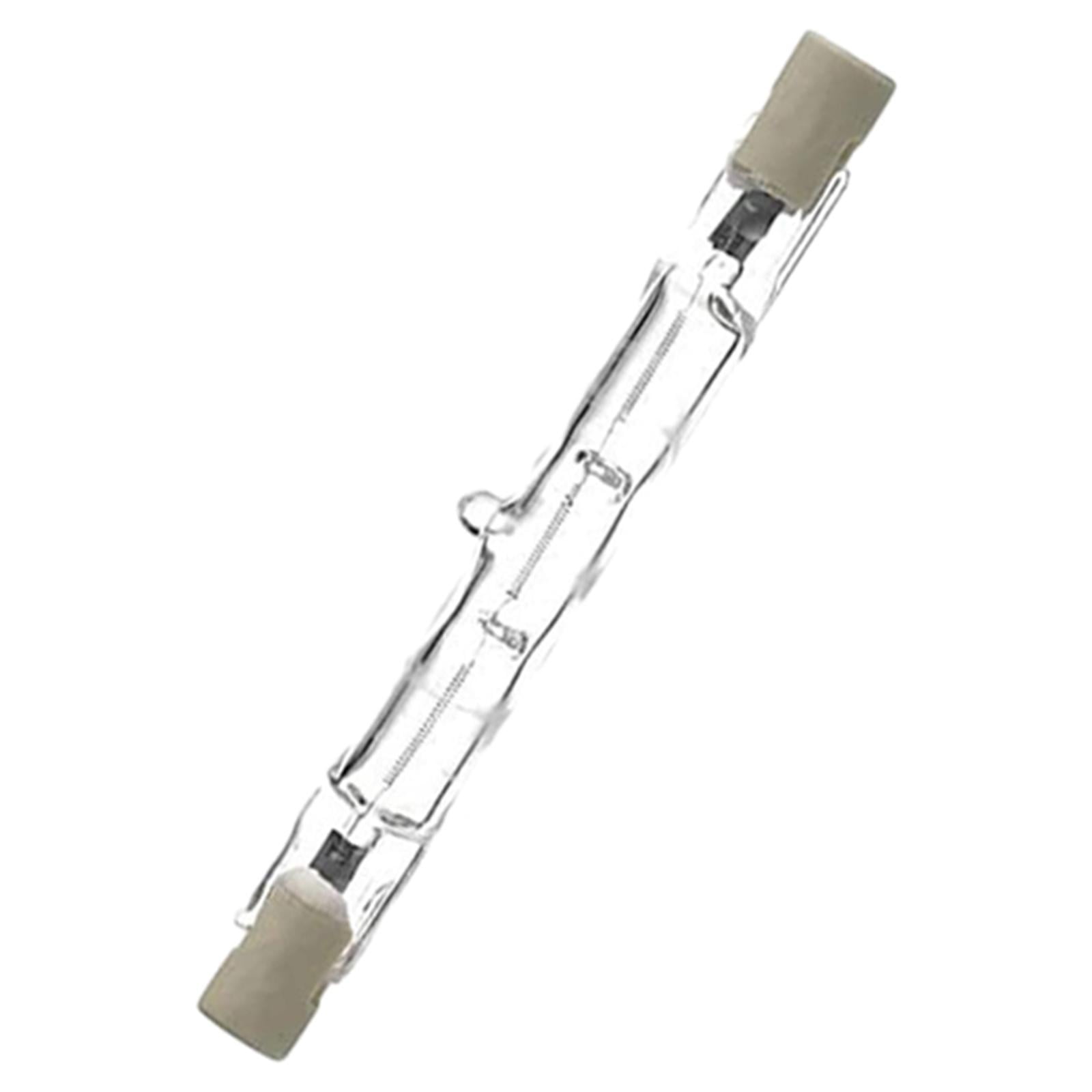 Magideal - Bombilla Halógena Lineal Blanca Cálida Con Larga Vida Útil, Ángulo De Haz Regulable De 360 Degree Para Colgantes De Escritorio, Farolas, Luces De Gabinete 400w