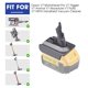 thumbnail image 5 of Adaptador de batería JJXNDO V7 para Dewalt 20V Lithium a Dyson V7, 5 of 7