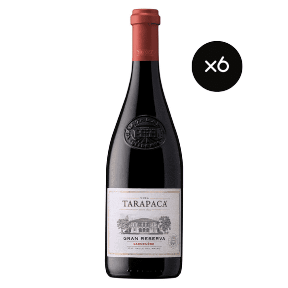Tarapaca Gran Reserva Carmenere x6
