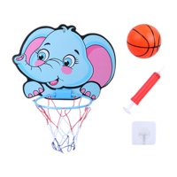 Magideal - Soporte De Baloncesto De Animales Creativos De Dibujos Animados, Juguetes Deportivos, Aro De Baloncesto Para Niños Para Adultos Niños Pequeños Regalos Elefante