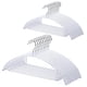 thumbnail image 1 of Suit Hanger Nature Smile, antideslizante, paquete de 20 unidades, metal con revestimiento de PVC, 1 of 9