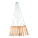 thumbnail image 1 of 10 Brochetas Pinchos Anticuchos Madera Metal 42 Cm, 1 of 2