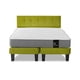 thumbnail image 2 of Cama Europea Zen Best 2 Plazas Colchon Resortes Base Dividida + Respaldo Tela Pistacho, 2 of 5