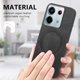thumbnail image 3 of Magnetic Slim Case for Xiaomi Redmi Note 13 Pro 5G with Camera Guard & Anti-Scratch Back Black, 3 of 6
