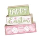 thumbnail image 1 of 3 Piezas De Bloques De Madera Para Mesa De Pascua, Letrero Para Centro De Mesa, Sala De Estar, Oficina, Huevos De Pascua, 1 of 5