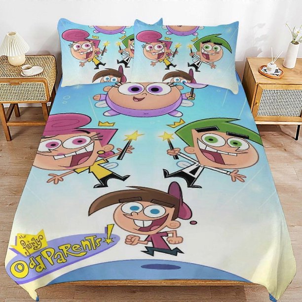 The Fairly Odaren Bedding Se Ultra Soft Skin-Friendly Duvet Cover3 Piece, Cute Comforter Cover Bed Set