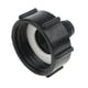 thumbnail image 1 of adaptador de tanque de agua ibc conector de tanque de agua de rosca gruesa montaje negro 20mm, 1 of 6
