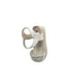 thumbnail image 3 of Sandalia Brillante Niña Blanco, 3 of 3