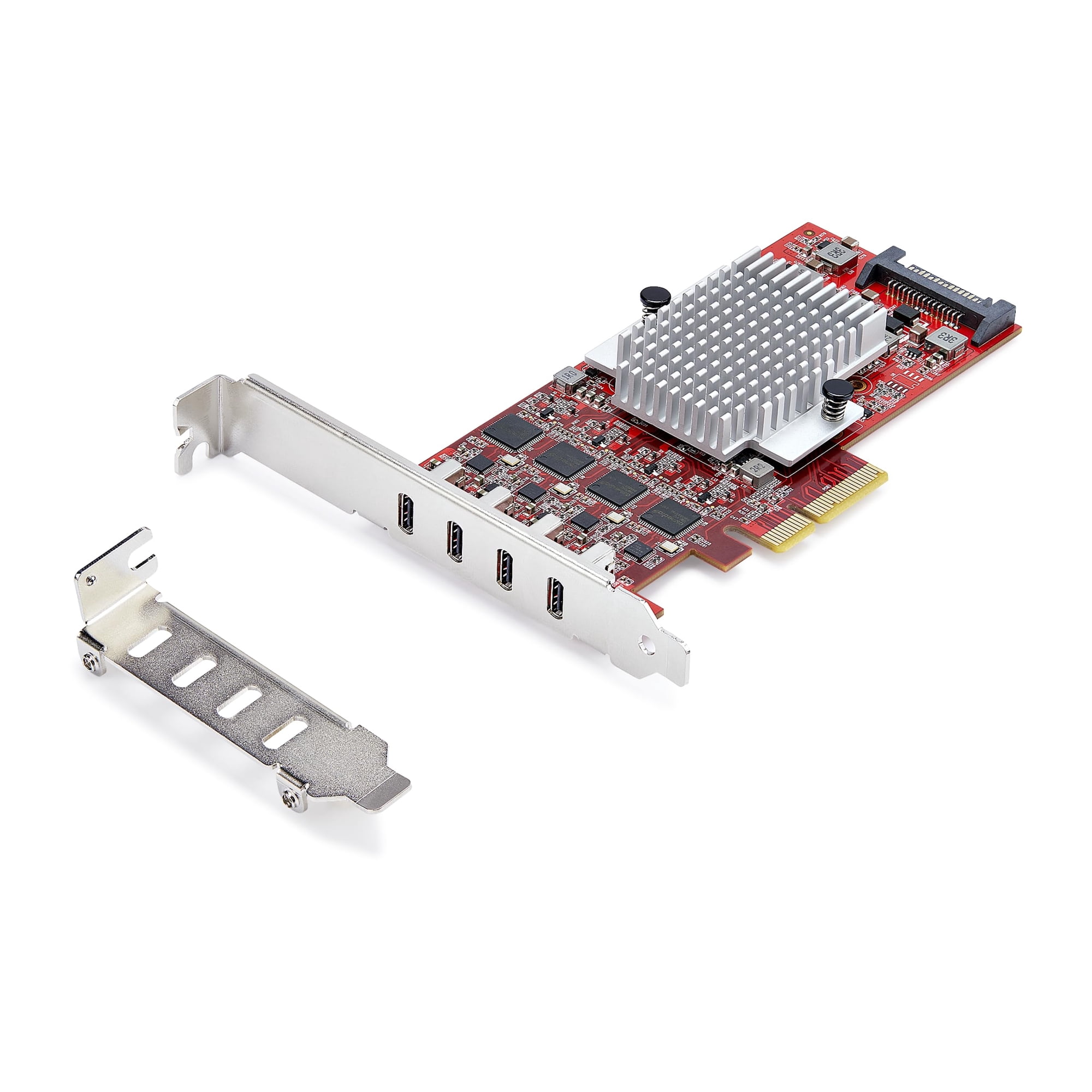 Tarjeta Pcie Usb-c Startech.com De 4 Puertos Y 10 Gbps Con 4 Puertos Usb 3.2