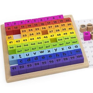 Viga - Juguete Tablero De Aprendizaje Para Lenguaje Y Matemáticas