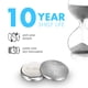 thumbnail image 4 of Batería tipo Button Cell Tenergy CR1632, 3 V, litio, paquete de 5, 4 of 6