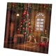 thumbnail image 2 of Impresión digital 3d bathroom blackout cortinas navidad oranaments, 2 of 5