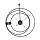 thumbnail image 3 of Reloj De Pared Simple, Relojes De Metal Para El Hogar, Para Comedor, Adorno, Dormitorio, 3 of 5
