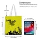 thumbnail image 5 of LazarusBolso de tela con estampado de lienzo para mujer, bolsa de compras reutilizable y estética, con cremallera interior, regalo para mujer, 35 × 40 cm., 5 of 6
