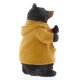 thumbnail image 5 of Pluviómetro de resina con oso negro de 18 cm, The Bridge Collection, 5 of 6