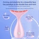 thumbnail image 2 of EMS Microcurrent LED Neck Beauty ThIghtening Instrument Lifting Anti -Wrinkle Remove Facial Massage To Beautify and Rejuvenate, 2 of 2