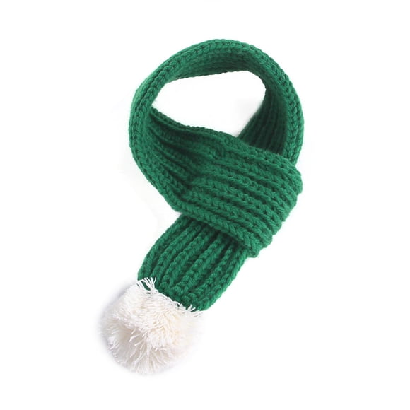 PET PEQUE?O Bufanda Navidad Puppy Dog Cat Grooming Cuello Collar Cuello Verde L