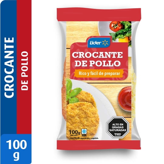 Pollo Apanado Crocante 100 g Lider