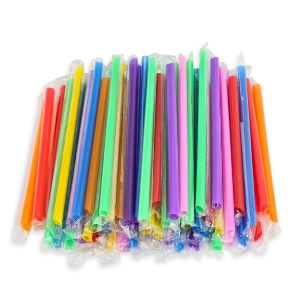 Pajitas desechables para batidos Homelance, 700 unidades, colores surtidos