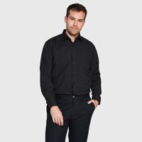 Jayson - Camisa Trevira Ml Comfort Negro 37