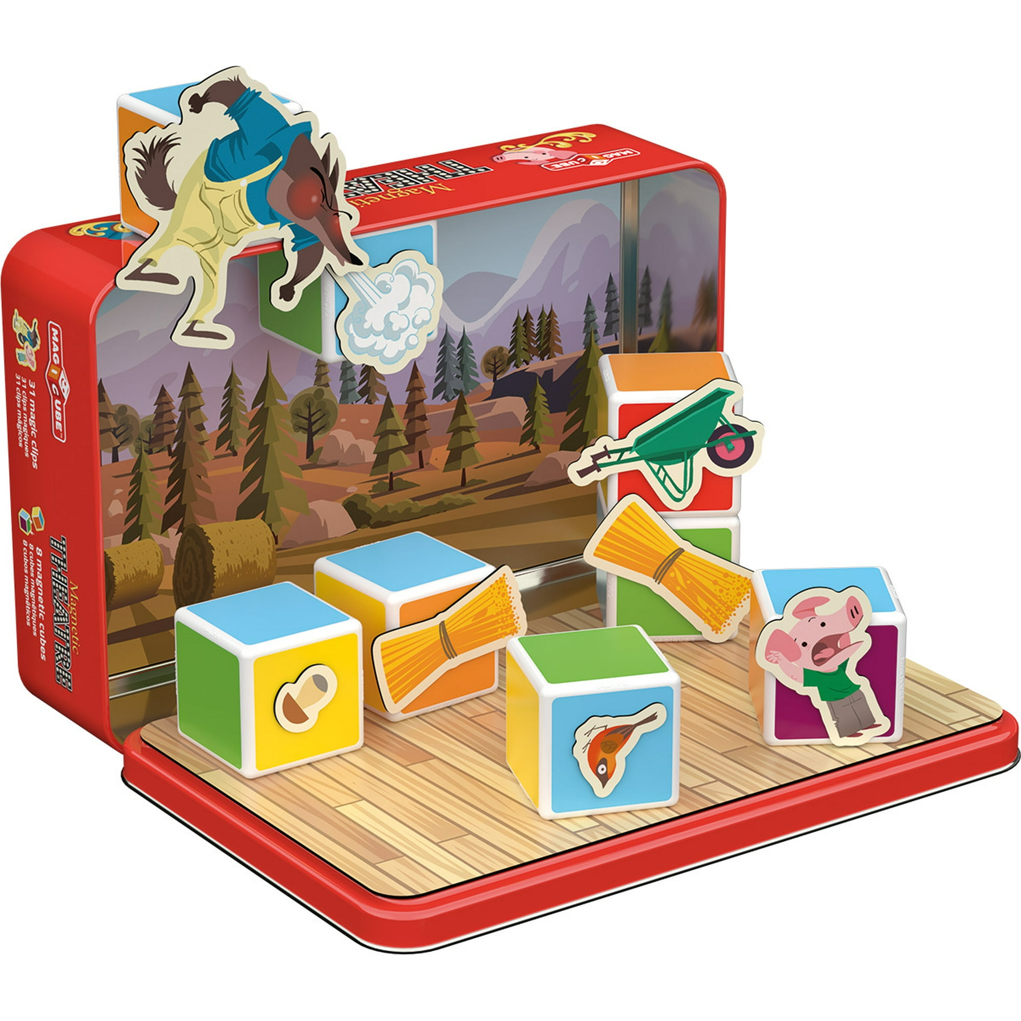 Geomag - Juego Magnetico Magicube Teatro (42 Piezas)