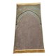 thumbnail image 3 of Oración Alfombra Decoración Poliéster Exquisito Antideslizante Para Eid Viajes Meditación Marrón, 3 of 5