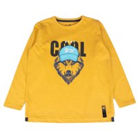 Polera Niño Mostaza Pillin