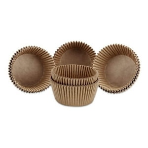 Genérico - 100 Capsula Para Hornear Capsulas Capacillo Cupcakes Marron