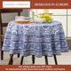 thumbnail image 2 of Mantel redondo de 160 cm 100 % algodón – Maison d' Hermine, 2 of 9