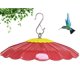 thumbnail image 1 of Alimentador de colibrí andergi cubierta de lluvia de 34 cm con protección contra ardillas, 1 of 6